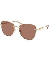 Michael Kors - Mk1158D Beijing 101403 Sunglasses Metal Butterfly Normal - Lyst