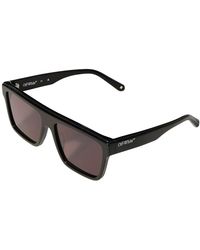 Off-White c/o Virgil Abloh - Ow1039 Warwick 1007 Sunglasses Acetate Smoke Squared Normal - Lyst
