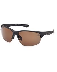 Timberland - Tb00082 02H Sunglasses Injected Squared Polarized - Lyst