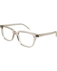 Saint Laurent - Sl M110/F 006 Optical Frames Acetate Squared - Lyst