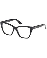 Guess - Gu50234 001 Optical Frames Acetate Geometric Normal - Lyst