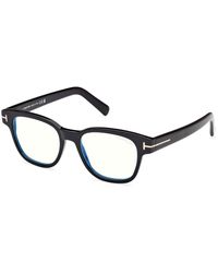 Tom Ford - Ft5977-B 052 Optical Frames Acetate Squared Normal - Lyst