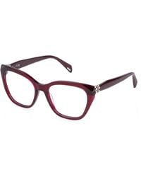 Police - Vplt01 Enigma 2 0Afd Optical Frames Acetate Butterfly - Lyst