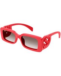 Gucci - Gg1325S 005 Sunglasses Plastic Squared Shaded - Lyst