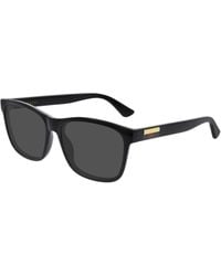 Gucci - Gg0746S 001 Sunglasses Injected Squared Normal - Lyst