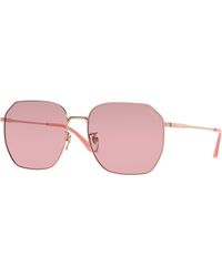 Vogue Eyewear - Vo4215Sd 515284 Sunglasses Metal Geometric Normal - Lyst