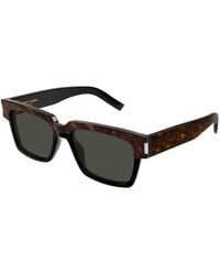 Saint Laurent - Sl 732 Vadim 003 Sunglasses Acetate Squared - Lyst