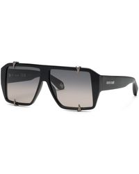 Roberto Cavalli - Src125V 700Y Sunglasses Acetate Smoke Mask Normal Shaded - Lyst
