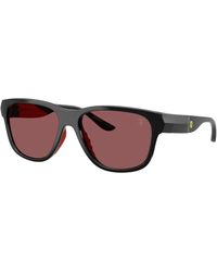 FERRARI SCUDERIA - Fz6028U 501/1E Sunglasses Injected Pillow Normal - Lyst