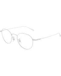 Montblanc - Mb0476Oa 002 Optical Frames Metal Transparent Geometric - Lyst