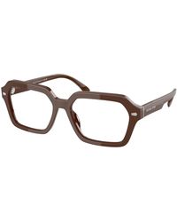 Michael Kors - Mk4127 Kinloch 4007 Optical Frames Acetate Transparent Squared Normal - Lyst