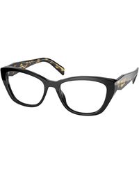 Prada - Pr 19Wv 1Ab1O1 Optical Frames Plastic Cat Eye - Lyst