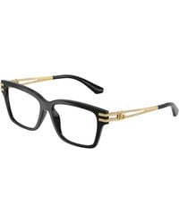 Dolce & Gabbana - Dg5117 501 Optical Frames Injected Transparent Squared Normal - Lyst