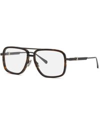 Philipp Plein - Vpp063V Plein Rock Superhero 593 Optical Frames Metal Squared - Lyst