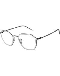 Giorgio Armani - Ar6188 30011W Sunglasses Metal Transparent Squared Normal - Lyst