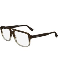 KARL LAGERFELD - Kl6156 246 Optical Frames Acetate Pilot Normal Normal - Lyst