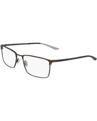 Nike - 4307 212 Optical Frames Metal Squared Photochromatic - Lyst