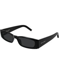 Saint Laurent - Sl 942 001 Sunglasses Acetate Squared - Lyst