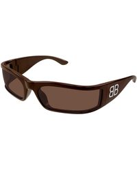 Balenciaga - Bb0458S 004 Sunglasses Acetate Mask - Lyst