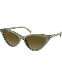 Michael Kors - Mk2195U Harbour Island 394413 Sunglasses Acetate Cat Eye Normal Shaded - Lyst