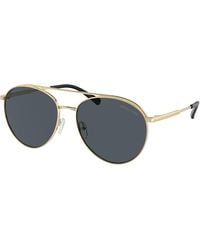 Michael Kors - Mk1138 Arches 101487 Sunglasses Metal Pilot Normal - Lyst