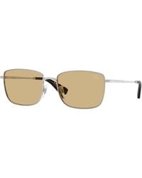 Burberry - Be3178 100585 Sunglasses Metal Squared Normal - Lyst