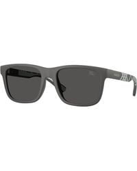 Burberry - Be4499U 426487 Sunglasses Injected Squared Normal - Lyst