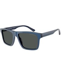 Emporio Armani - Ea4232 617587 Sunglasses Acetate Squared Normal - Lyst