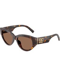 Dolce & Gabbana - Dg4514 502/73 Sunglasses Acetate Cat Eye Normal - Lyst