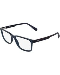 Lacoste - L4005 275 Optical Frames Bio-Injected Squared Normal - Lyst