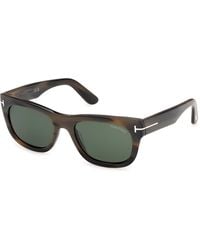 Tom Ford - Ft1334 Marshall-02 55N Sunglasses Acetate Squared Normal - Lyst