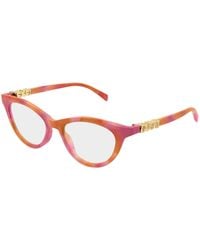 Gucci - Gg2034O 004 Optical Frames Acetate Transparent Cat Eye - Lyst