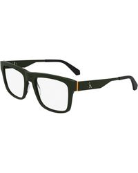 Calvin Klein - Ckj24632 001 Optical Frames Acetate Squared Normal - Lyst