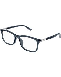 Gucci - Gg1900Oa 001 Optical Frames Acetate Transparent Squared - Lyst