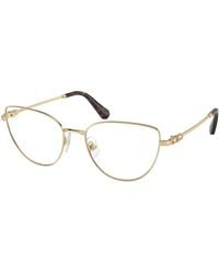 Swarovski - Sk1007 4013 Optical Frames Metal Cat Eye Normal - Lyst