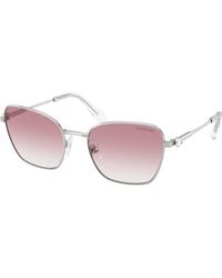 Swarovski - Sk7029 40018D Sunglasses Metal Pilot Normal Shaded - Lyst