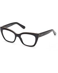 Guess - Gu50361 001 Optical Frames Acetate Squared Normal - Lyst