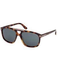 Tom Ford - Ft1338 Brianna-02 53V Sunglasses Acetate Squared Normal - Lyst