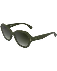 Longchamp - Lo801S 319 Sunglasses Acetate Squared Normal - Lyst