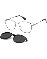 Polaroid - Pld 6205/Cs V81/M9 Sunglasses Metal Squared Polarized - Lyst