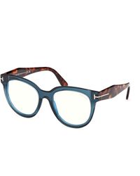 Tom Ford - Ft5987-B 092 Optical Frames Acetate Butterfly Normal - Lyst