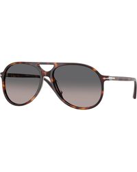 Persol - Po3403S Walter 24/M3 Sunglasses Acetate Pilot Polarized Nuanced - Lyst