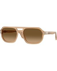 Persol - Po3393S Guido 1169M2 Sunglasses Acetate Pillow Polarized Nuanced - Lyst