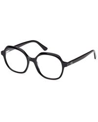 Guess - Gu8271 001 Optical Frames Acetate Round Normal - Lyst
