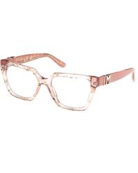 Guess - Gm50028 074 Optical Frames Acetate Squared Normal - Lyst