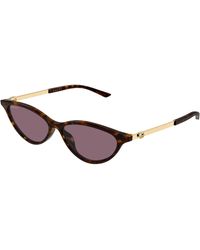 Gucci - Gg2211S 003 Sunglasses Acetate Cat Eye - Lyst