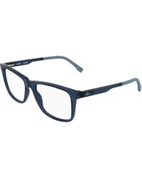 Lacoste - L4013 001 Optical Frames Bio-Injected Squared Normal - Lyst