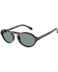 Giorgio Armani - Ar8219U 587956 Sunglasses Acetate Round Normal - Lyst