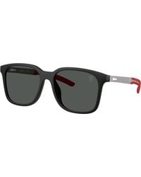 FERRARI SCUDERIA - Fz6025D 504/87 Sunglasses Injected Squared Normal - Lyst