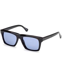 Web - We0382 56V Sunglasses Acetate Squared Normal - Lyst